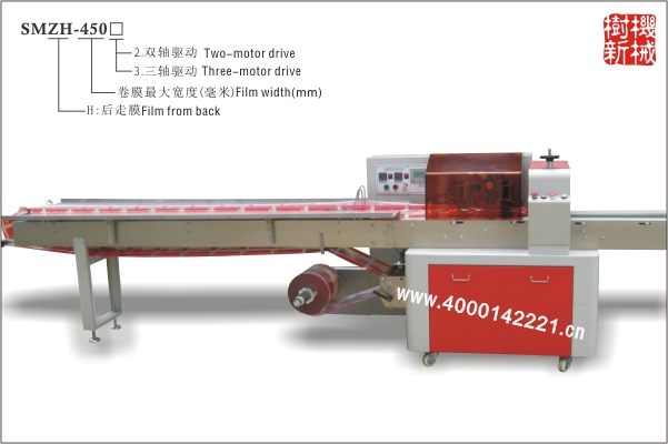 SMZH-450 枕式包裝機（后走膜）